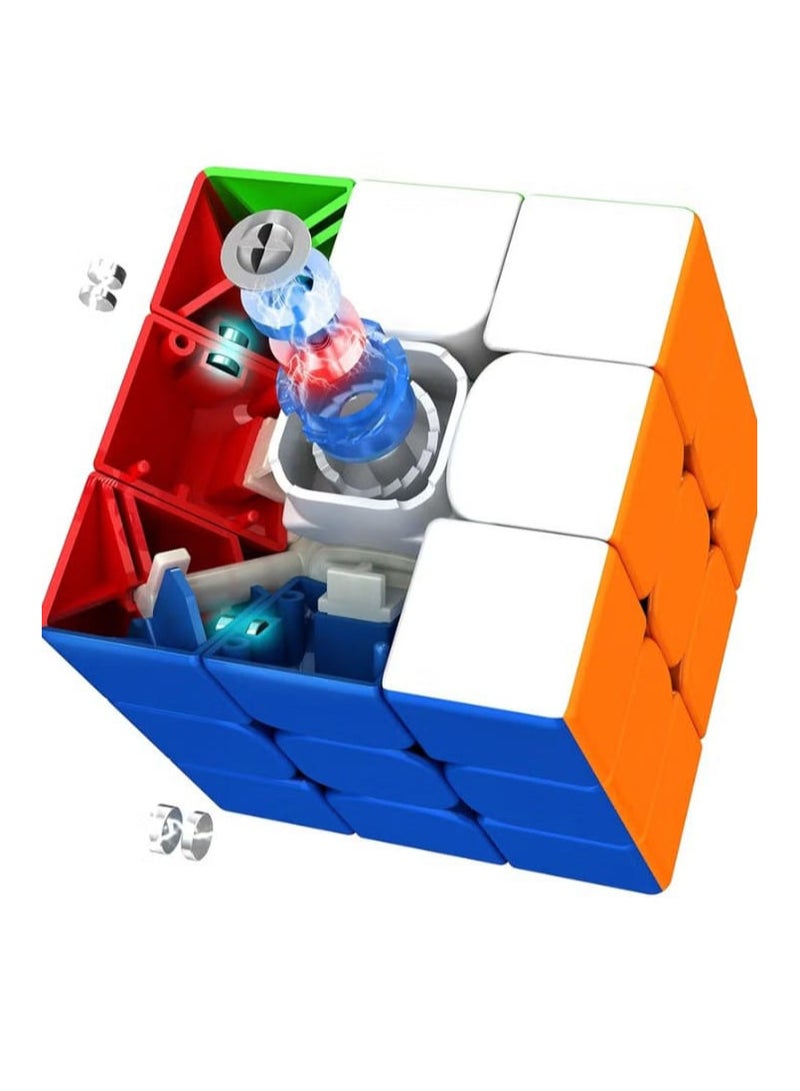 Qubershop Moyu RS3M 2021 Magnetic 3x3 Speed Cube, Maglev, Professional Enhanced Version 2020 (Pro Edition). - Image 4